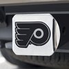 FANMATS 15149 Philadelphia Flyers Chrome Metal Hitch Cover with Chrome Metal 3D Emblem