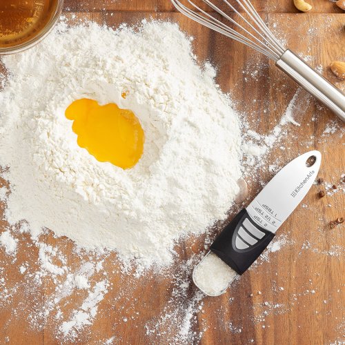 KitchenArt Pro Adjust-A-Tablespoon, Stainless Steel Measuring Spoon