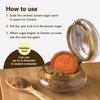 JBK Pottery Terra Cotta Brown Sugar Saver, Food-Safe Sugar Preserver for Long-Term Use, Brown Sugar Softener for Cookies, Dried Fruits, & Marshmallows, Owl Design