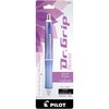 Pilot Dr. Grip Frosted Refillable & Retractable Ballpoint Pen, Medium Point, Barrel Color May Vary, Black Ink, Single Pen (36254)