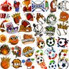 Ospvcwk Sports Temporary Tattoos for Kids, 40 Sheets, 300 Styles Waterproof Baseball Basketball Soccer Football Tattoos for Boys, Sports Birthday Party Favors, Goodie Bag Fillers