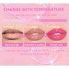 Magic Color Changing Lip Oil, Plumping Moisturizing Color Changing Lip Gloss Oil, Long Lasting Nourishing Non-sticky Fresh Texture. (Pearlescent Color Changing)