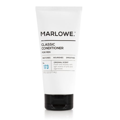 MARLOWE. No.173 Classic Mens Conditioner, Restores, Nourishes and Smooths Hair with Moisturizing Argan & Coconut Oil, Original Fresh & Woodsy Scent, All Hair Types, Paraben & Phthalate Free, 8 Fl Oz