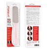 Probelle Double Sided Multidirectional Nickel Foot File Callus Remover - Immediately Reduces calluses and Corns to Powder for Instant Results, Safe Tool (Pink)