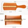 2 Pcs Dandruff Combs, Lice Combs, Flea Combs, Hair Comb Double Sided Fine Tooth Combs,Combs for Kids, Adults or Pet's #02
