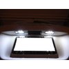iJDMTOY OEM-Fit 3W Full LED License Plate Light Kit Compatible With Volkswagen Golf GTi CC Rabbit Eos Beetle Porsche Cayman Carrera Cayenne Boxster, 18-SMD Xenon White LED & Can-bus Error Free
