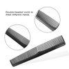 Hipruict Hair Comb, 50 Pack Disposable Combs Individually Wrapped, Sturdy Double Tooth Hair Pocket Comb, Bulk Combs for Homeless, Charity, Care Pack, Black