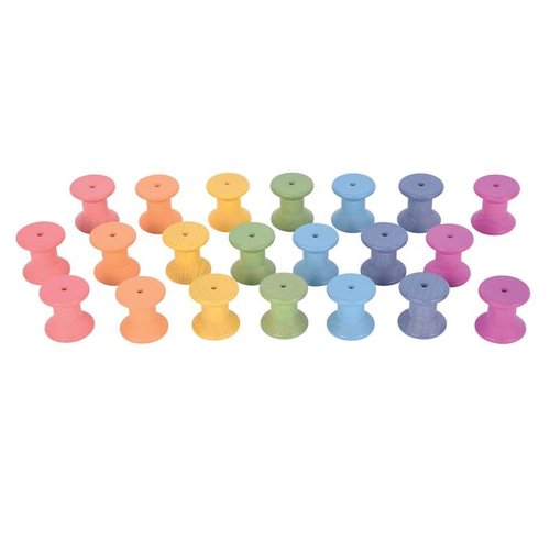 212 Main Rainbow Wooden Spools