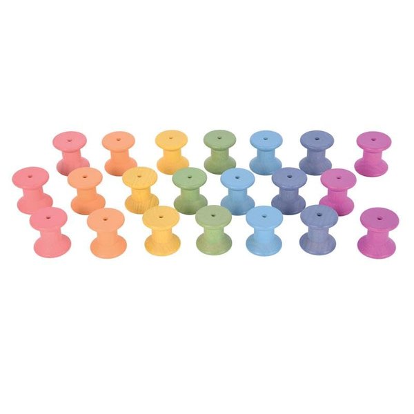 212 Main Rainbow Wooden Spools