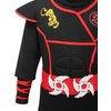 GZ-LAOPAITOU Kids Ninja Costumes for Boys Deluxe Ninja Suit Halloween Cosplay Costumes Party Dress Up with Accessories