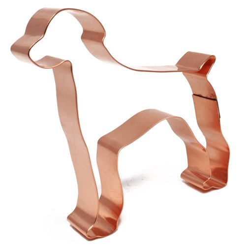 German Shorthaired Pointer Dog Breed Cookie Cutter 4 X 4 inches - Handcrafted Copper Cookie Cutter by The Fussy Pup