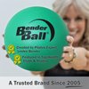 Bender Ball The Original 9 inch Pilates Ball for Abs, Core & Back, Core Training Ball, Small Crunch Exercise Ball, Includes 5 Streaming Videos + Core Training/Bun & Thighs DVD