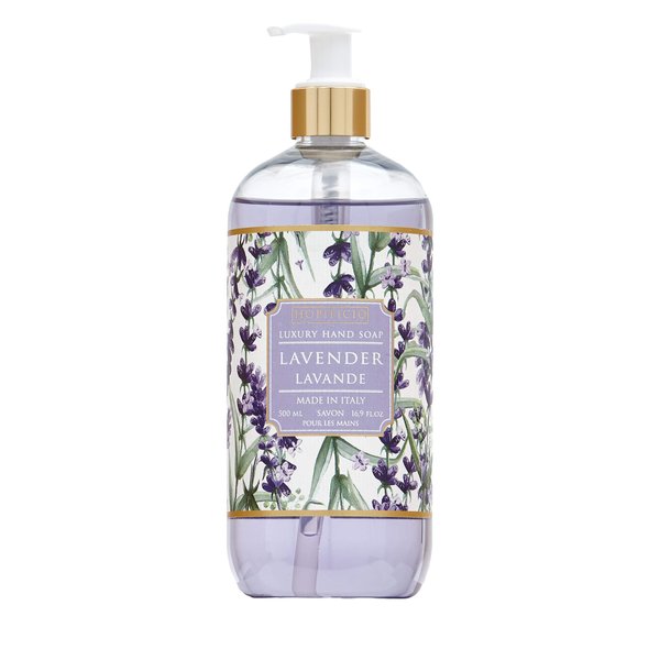 Hopificio – Luxury Liquid Hand Soap: Hypoallergenic, Sulfate-free, Regenerating, Moisturizing & Gently Cleansing Liquid Soap, 16.9 Fl Oz (Lavender)