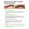 Toplash Fix & Grow Brow Gel, Transparent Hold all day, Promotes Natural Growth, Thickness and Volume