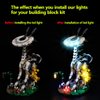 Kyglaring LED Lighting Kit (No Model) Designed for Lego Horizon Forbidden West: Tallneck 76989 Model Building Set - Without Lego Set (RC Version)
