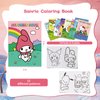 AVONO Kitty Birthday Party Supplies, 24Pcs Kitty Coloring Books for Kawaii Birthday Party Favors Gifts, Goodie Bag Stuffers, Classroom Rewards, 8 Styles