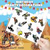 Dirt bike Temporary Tattoos Themed Birthday Party Supplies Decorations Favors 96 PCS 8 Sheets Cute Fake Tattoo Stickers Party Games For Children Kids Boys Girls School Gifts Rewards Home Activity