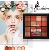 Vtrem 16 Shimmer & Matte Pigmented Eyeshadow Palette Top Influencer Professional Glitter Eye Shadow Makeup Pallet Waterproof Long Lasting