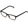 Kate Spade New York Women's Jodie 2 Rectangular Reading Glasses, BLK HAVAN, 50 mm + 2.5