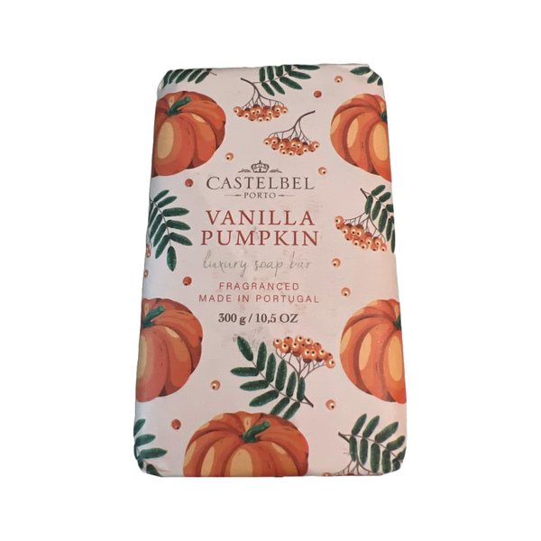 Castelbel Porto Vanilla Pumpkin Luxury Soap Bar - 10.5 oz