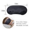 Exacoo 12 Pcs Multicolor Sleep Eye Mask Soft Eye Mask Cover Lightweight Blindfold with Elastic Strap Headband Eyeshades for Travel Nap Eye Cover for Kids Women Men, 12 Colors