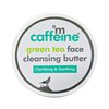 mCaffeine Green Tea Face Cleansing Butter with Shea Butter & Vitamin E| Moisturizing Face Cleanser and Makeup Remover| Cleansing Balm for Waterproof Makeup | Gentle on skin | For All Skin Types - 100g