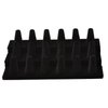 Bocar Black Velvet Finger Ring Display Showcase Organizer Holder Jewelry Storage Counter (18JZZ)