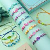 KELENO 12 Pcs Kids Bracelet for Girls Toddler Jewelry Dinosaur Party Favors Supplies Friendship Bracelets Adjustable Pretend Play Boy Princess Dino Goodie Bag Classroom Reward