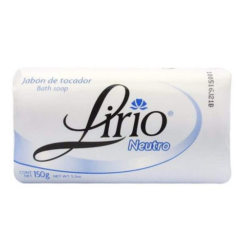 Lirio Neutro Bar Soap. Neutral Base, Anti-Acne and Eczema Treatment Soap. Mild Scent, No Harsh Chemicals. 5.3 Oz. Pack of 6