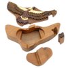 Hawk - All Natural Wood Intarsia Puzzle Box - Handcrafted with Secret Compartment