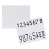 White Pricing Labels for Monarch 1136 Price Gun – 1 Sleeve, 8 Rolls, 14,000 Price Marking Labels - with Ink Roll Included
