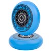 AOWISH Ripstik Wheels 76mm Ripstick Wheels 90a Ripsurf Replacement Wheels w/Bearings ABEC-9 for Rip Stiks DLX Caster Board, Rip Sticks Skateboard, Inline Skates, Roller Blades, etc (2-Pack) (Blue)