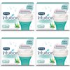 Schick Intuition Pure Nourishment Womens Razor Refills with Coconut Milk and Almond Oil, 3 Count (Pack of 4)