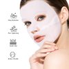 dewyhour Collagen Face Mask: 5 Pack Hydrating Deep Collagen Mask Overnight Sheet Mask with Hyaluronic acid &Vitamin C, Pore Minimizing, Elasticity Skin