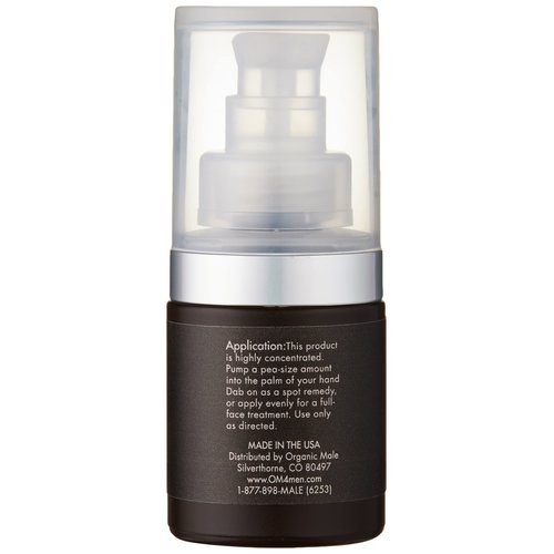 Organic Male OM4 Intercept: Ancient Alchemy Age-Arresting Elixir Serum - Featuring Hyaluronic Acid and Vitamin C to nourish and hydrate all mens skin types