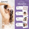 DANI Natural Moisturizing Shampoo Naturals - Sulfate, Phthalate & Paraben Free - Vegan & Cruelty Free - 12 Ounces (Lemongrass Lavender)