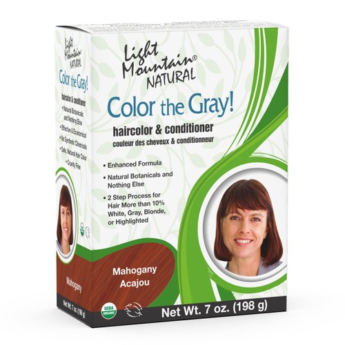 LIGHT MOUNTAIN Organic Color The Gray Mahogany, 7 OZ