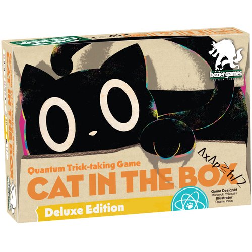 Cat in The Box Deluxe Edition Board Game - Engaging Trick Taking Game with a Quantum Twist for Teens and Adults - Perfect for 2 to 4 Players, 30 Minute Play Time, Ages 10+