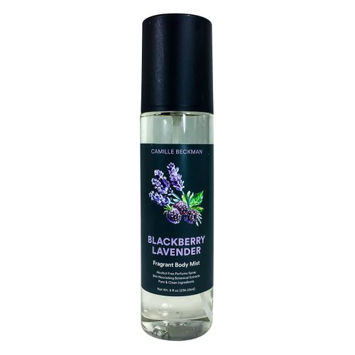Camille Beckman Fragrant Body Mist, Alcohol Free, Blackberry Lavender, 8 Ounce