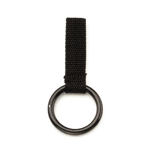 POLICE NYLON WEB NIGHT STICK BATON RING HOLDER FOR DUTY BELT SLIDE-ON STYLE