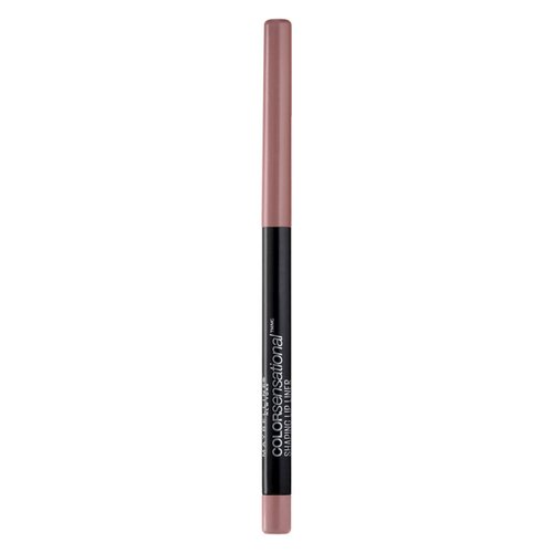 Maybelline Color Sensational Shaping Lip Liner with Self-Sharpening Tip, Dusty Rose, Nude Pink, 1 Count