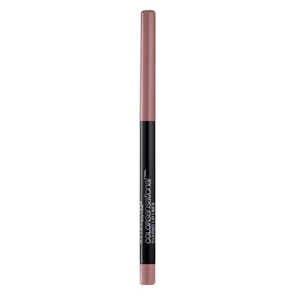 Maybelline Color Sensational Shaping Lip Liner with Self-Sharpening Tip, Dusty Rose, Nude Pink, 1 Count