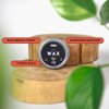 O'Douds Mustache Wax - Daily Natural Moustache & Beard Styling with a Firm Hold, Natural Shine - Plant-Based, Vegan Ingredients for Grooming, Shaping, & Conditioning, Blood Orange & Bay Scent, 1 oz.