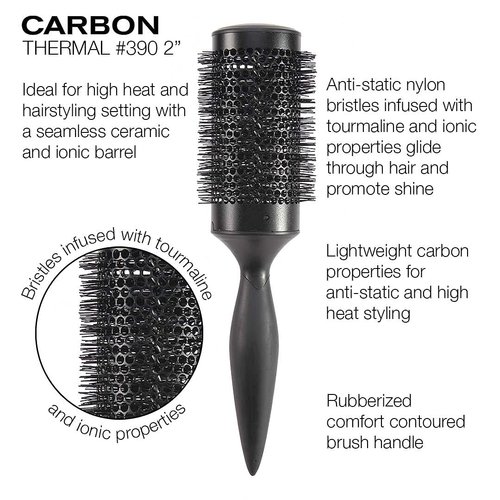 Cricket Centrix Heat Boss 2” Thermal Barrel Hair Brush for Blow Drying Styling
