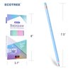 ECOTREE Pencils #2 HB Pencils Pre-sharpened Pencils Number 2 Pencils Rainbow Pencils Eco Pencils with Erasers, Stocking Stuffers for Kids, Christmas Gifts, 12 Pack