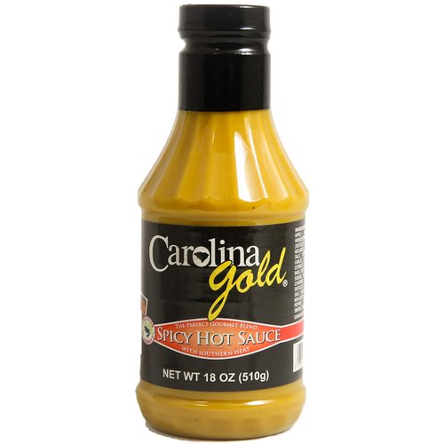 HOUSE Carolina Gold Spicy Hot Sauce, 18 OZ