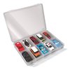 Someie Hot Wheels Tomica Car Organizers and Transparent Storage Carrying Box Max 10 Cars Capacity Display case Japan Made Durable and Safe (Box only)