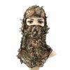 ABCAMO Camo Face Turkey Hunting Face Mask Ghillie Camouflage Leafy Cover Full Face Mask Realtree Camo Outdoor Mask