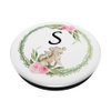 Cell Phone Pop Out Holder,Cute Koala Bear Flower Letter S PopSockets PopGrip: Swappable Grip for Phones & Tablets