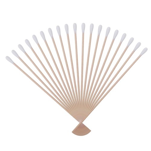 1600 PCS 6’’ Cotton Swabs with Wooden Sticks,Long Cotton Tipped Applicators,Cleaning Cotton Sticks with Wood Handle for Oil Makeup Gun Applicators,Makeup,and Home Accessories Cleaning